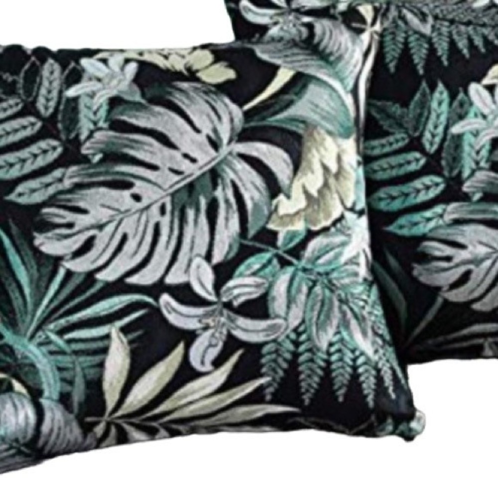 Floral throw pillow covers set of 4 - Picture 2 of 4